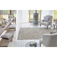 Morris & Co Willow Bough Mole Modern Designer Rug - Rugs Of Beauty - 3