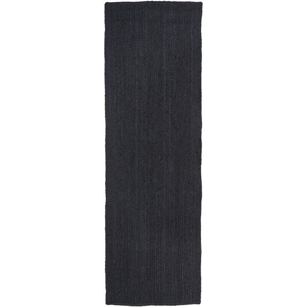 Miami 850 Black Jute Runner Rug - Rugs Of Beauty - 1
