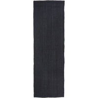 Miami 850 Black Jute Runner Rug - Rugs Of Beauty - 1