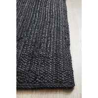 Miami 850 Black Jute Runner Rug - Rugs Of Beauty - 7