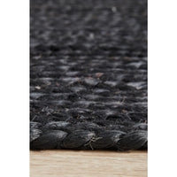 Miami 850 Black Jute Runner Rug - Rugs Of Beauty - 8