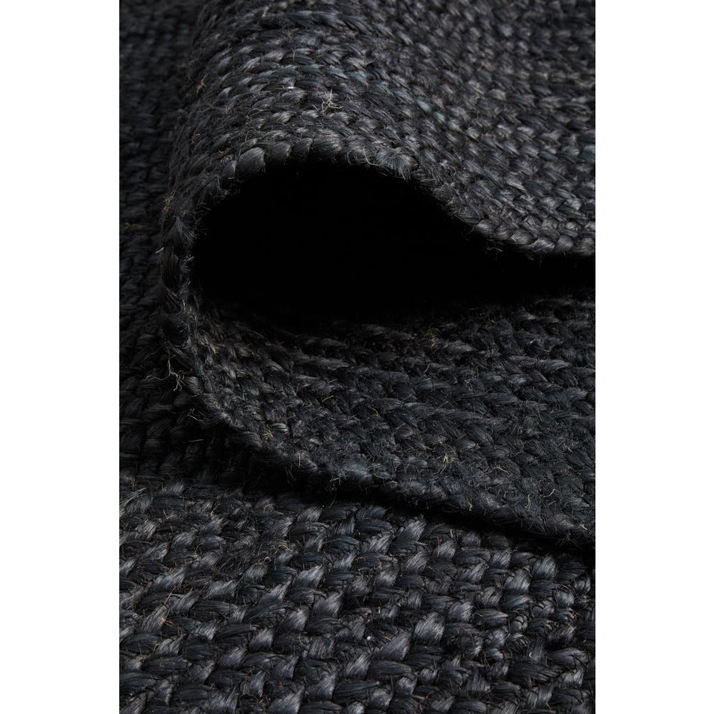 Miami 850 Black Jute Runner Rug - Rugs Of Beauty - 9