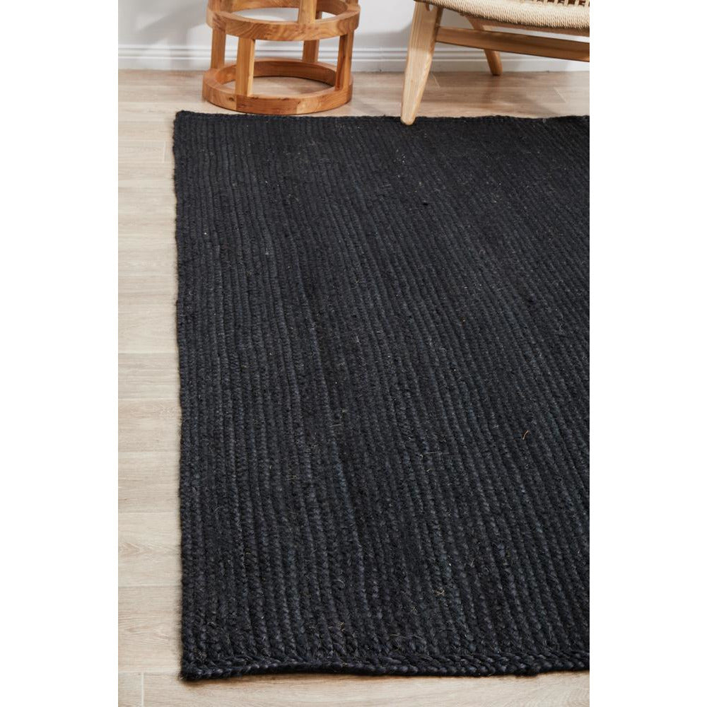 Miami 850 Black Jute Rug - Rugs Of Beauty - 4