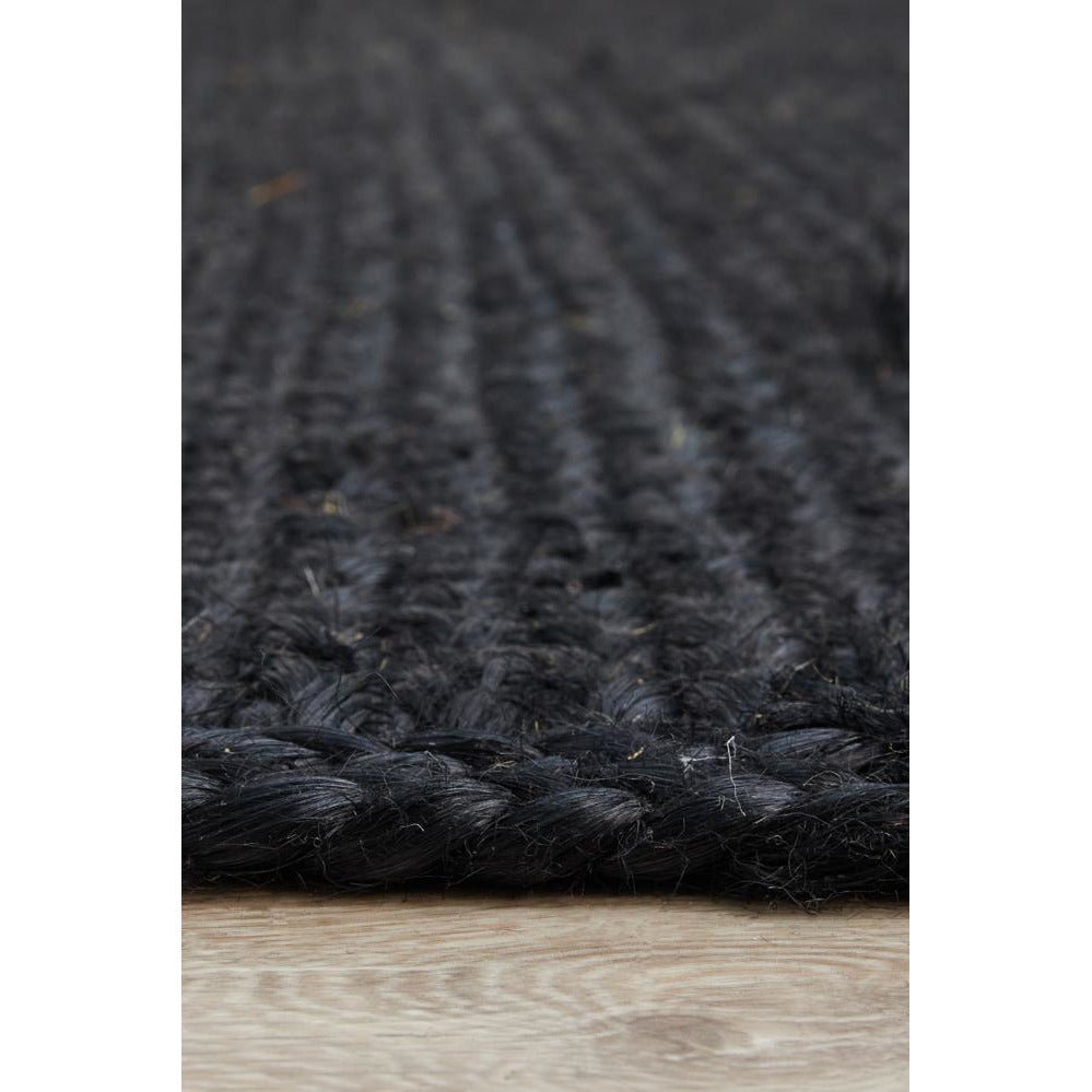 Miami 850 Black Jute Rug - Rugs Of Beauty - 7