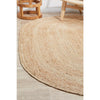 Miami 850 Natural Jute Oval Rug - Rugs Of Beauty - 3