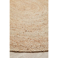 Miami 850 Natural Jute Oval Rug - Rugs Of Beauty - 5