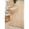 Miami 850 Natural Jute Runner Rug - Rugs Of Beauty - 2
