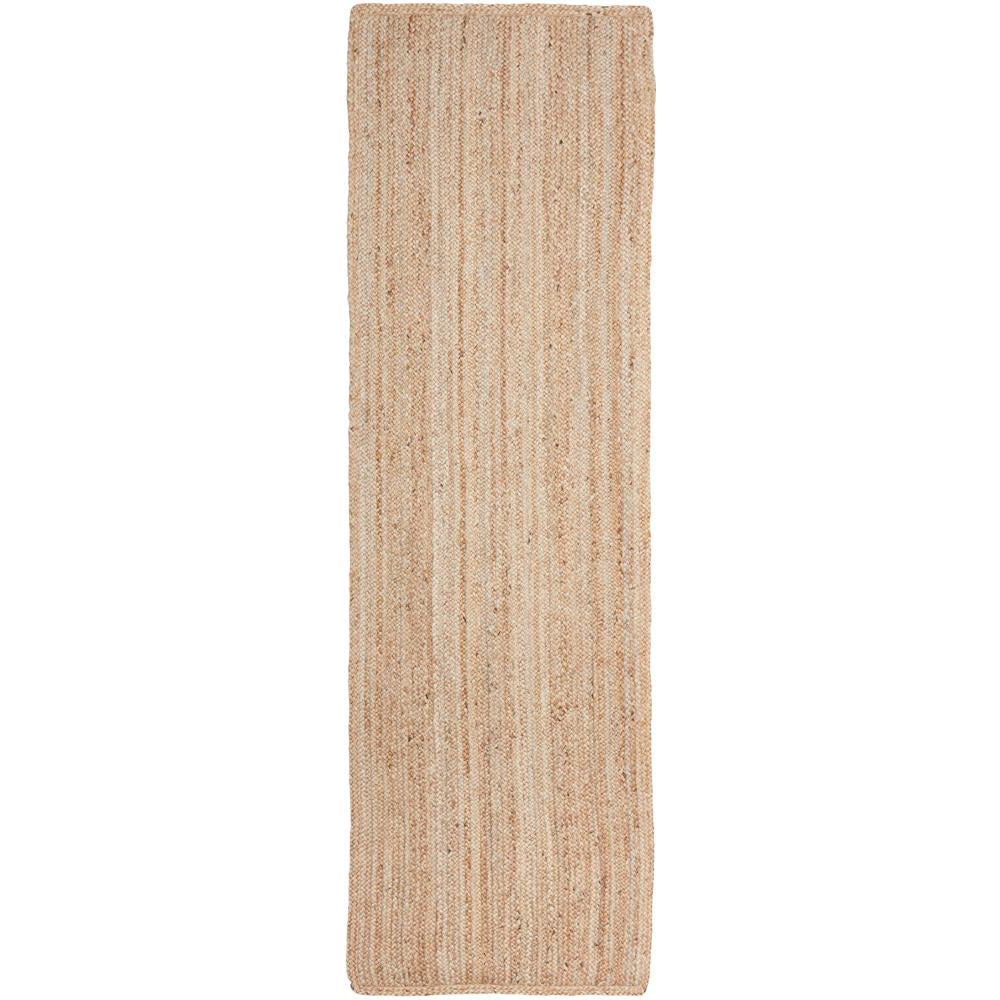 Miami 850 Natural Jute Runner Rug - Rugs Of Beauty - 1