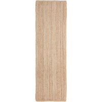 Miami 850 Natural Jute Runner Rug - Rugs Of Beauty - 1