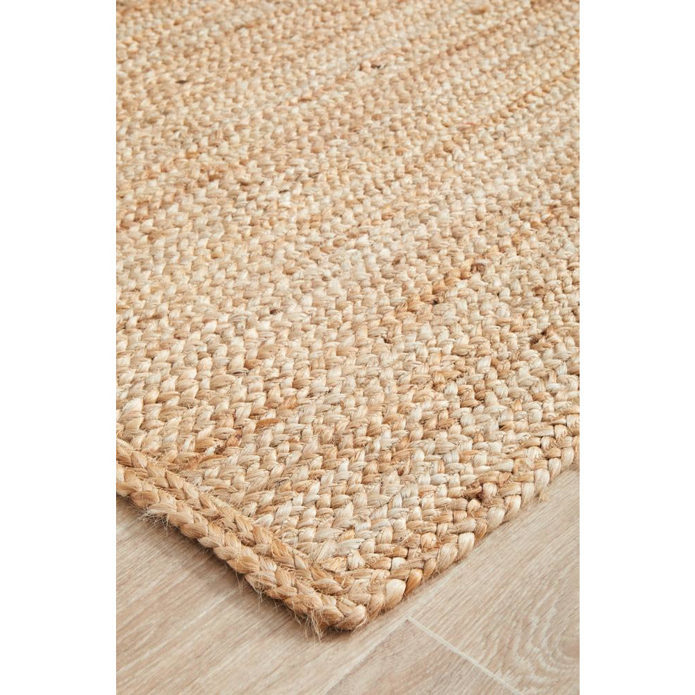 Miami 850 Natural Jute Runner Rug - Rugs Of Beauty - 6