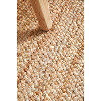 Miami 850 Natural Jute Runner Rug - Rugs Of Beauty - 5