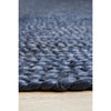 Miami 850 Navy Blue Jute Oval Rug - Rugs Of Beauty - 8