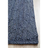 Miami 850 Navy Blue Jute Runner Rug - Rugs Of Beauty - 6