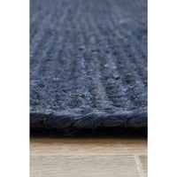 Miami 850 Navy Blue Jute Rug - Rugs Of Beauty - 7