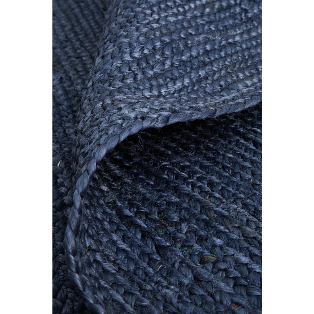 Miami 850 Navy Blue Jute Rug - Rugs Of Beauty - 9