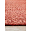 Miami 850 Terracotta Jute Oval Rug - Rugs Of Beauty - 7