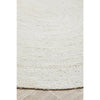 Miami 850 White Jute Oval Rug - Rugs Of Beauty - 5