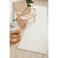 Miami 850 White Jute Runner Rug - Rugs Of Beauty - 2