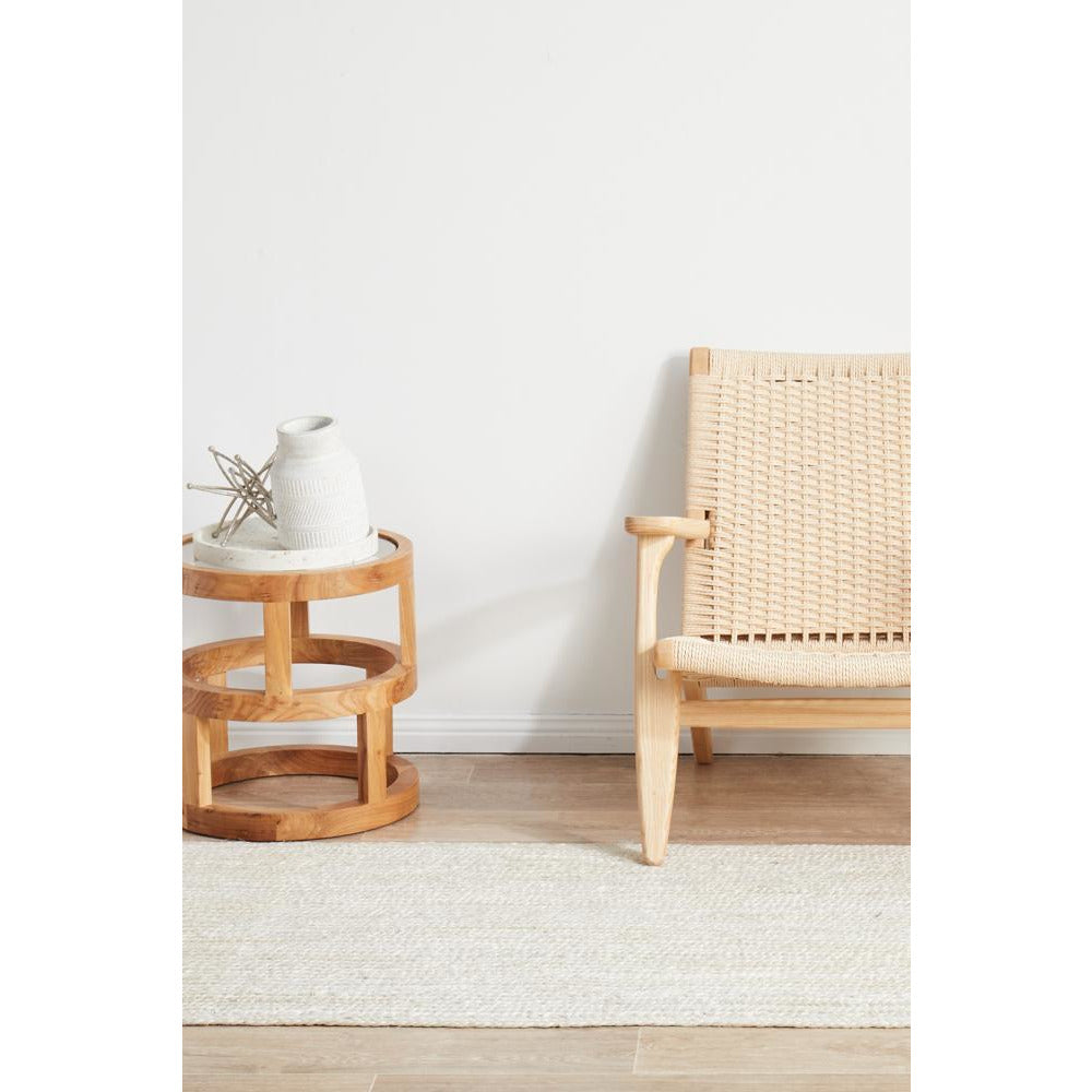 Miami 850 White Jute Runner Rug - Rugs Of Beauty - 4