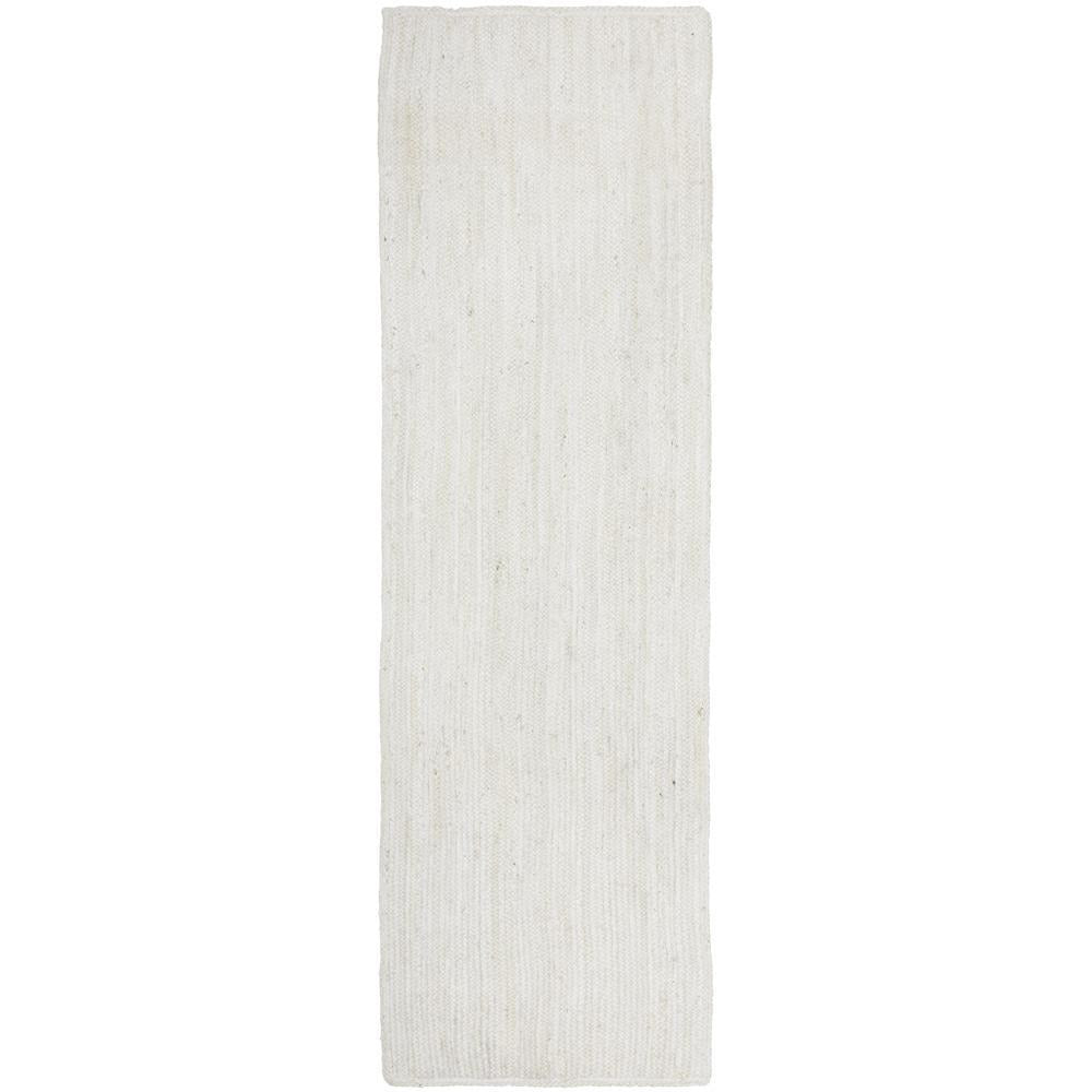 Miami 850 White Jute Runner Rug - Rugs Of Beauty - 1