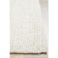 Miami 850 White Jute Runner Rug - Rugs Of Beauty - 7