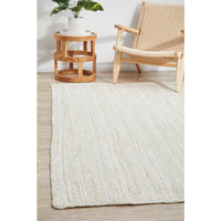 Miami 850 White Jute Rug - Rugs Of Beauty - 2