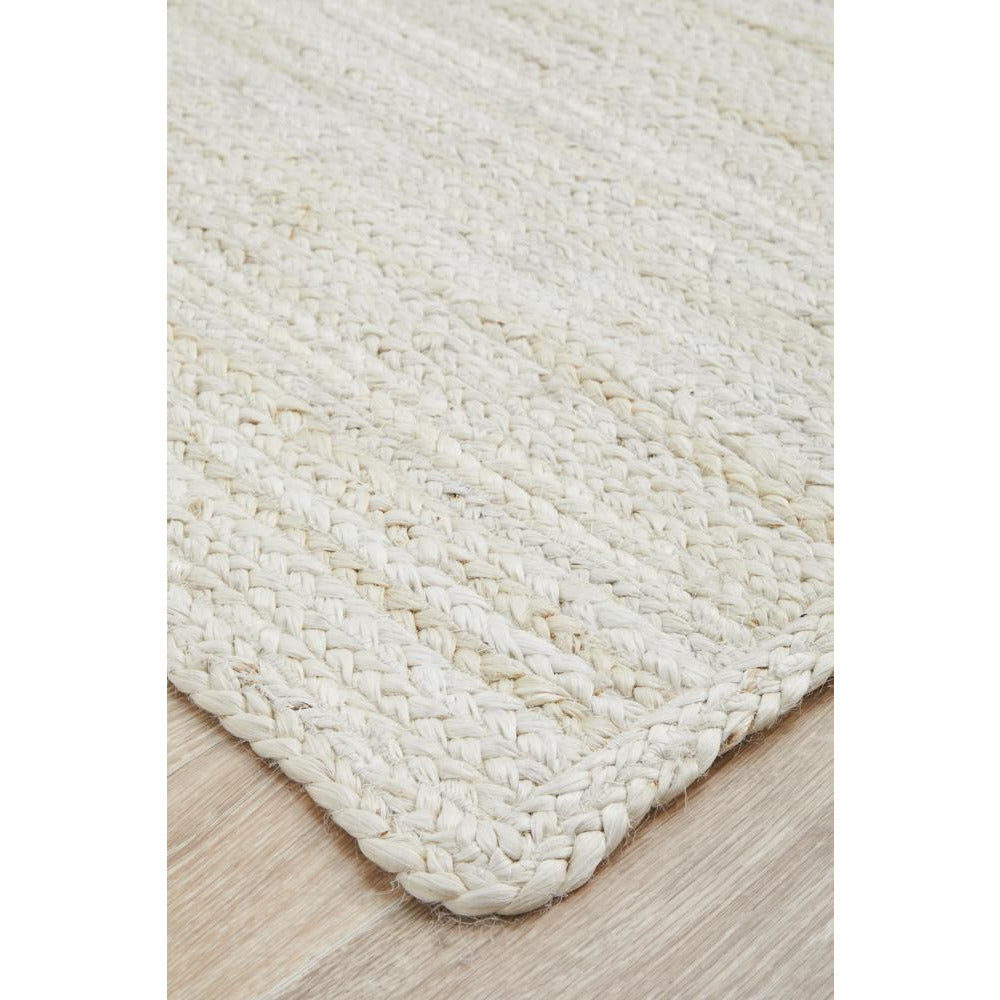 Miami 850 White Jute Rug - Rugs Of Beauty - 5