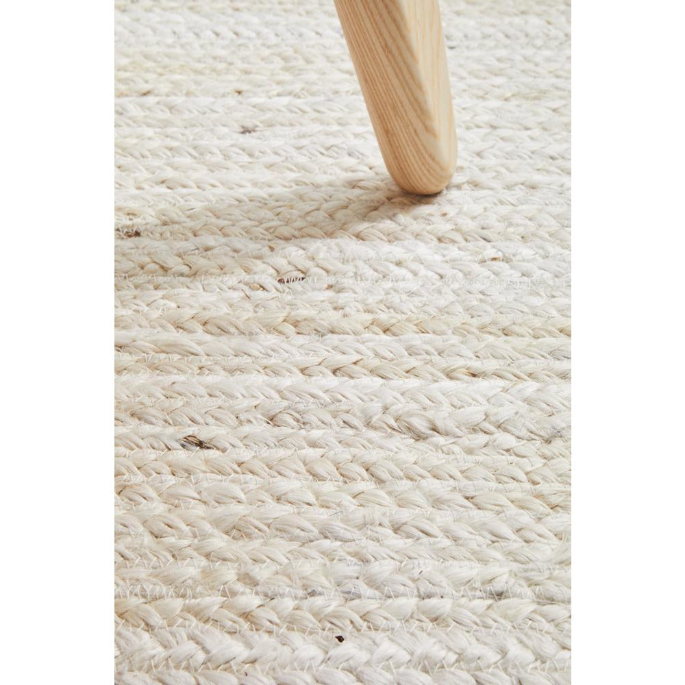 Miami 850 White Jute Rug - Rugs Of Beauty - 8