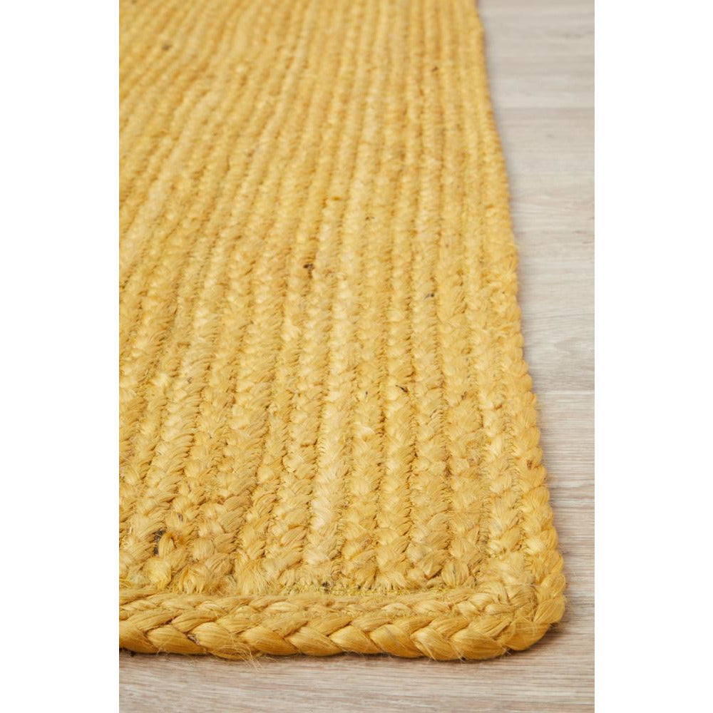Miami 850 Yellow Jute Rug - Rugs Of Beauty - 7