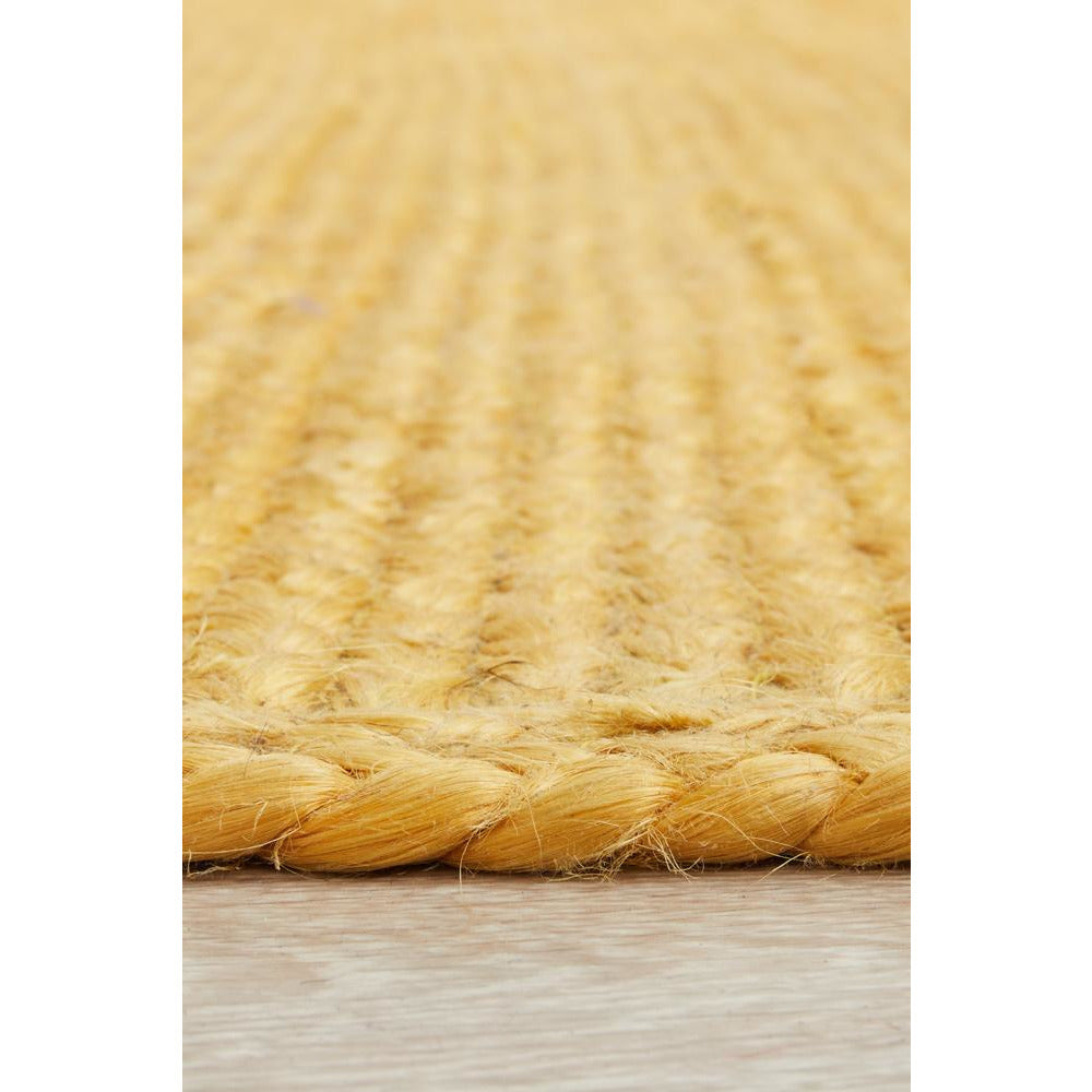 Miami 850 Yellow Jute Rug - Rugs Of Beauty - 8