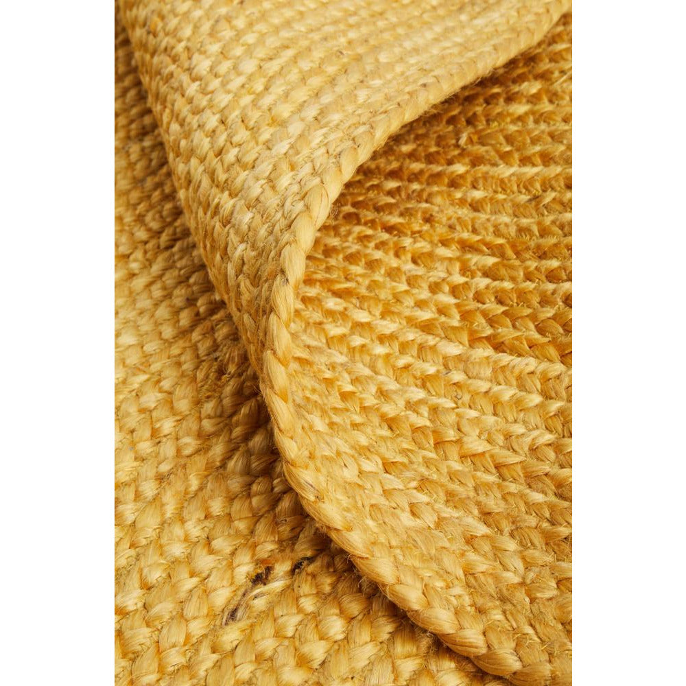 Miami 850 Yellow Jute Rug - Rugs Of Beauty - 9