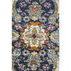 Selje 602 Blue Transitional Bohemian Inspired Round Rug - Rugs Of Beauty - 4