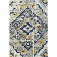 Selje 603 Navy Blue Transitional Bohemian Inspired Round Rug - Rugs Of Beauty - 5