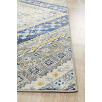 Selje 603 Navy Blue Transitional Bohemian Inspired Rug - Rugs Of Beauty - 3