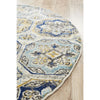 Selje 604 Blue Transitional Bohemian Inspired Round Rug - Rugs Of Beauty - 3