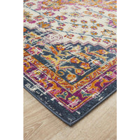 Selje 605 Rust Pink Beige Transitional Bohemian Inspired Rug - Rugs Of Beauty - 2