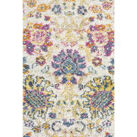 Selje 606 Pink Purple Multi Colour Transitional Bohemian Inspired Runner Rug - Rugs Of Beauty - 5