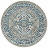 Selje 607 Blue Transitional Bohemian Inspired Round Rug - Rugs Of Beauty