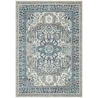 Selje 607 Blue Transitional Bohemian Inspired Rug - Rugs Of Beauty