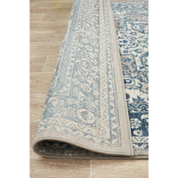 Selje 607 Blue Transitional Bohemian Inspired Rug - Rugs Of Beauty - 6
