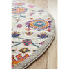 Selje 608 Multi Colour Transitional Bohemian Inspired Round Rug - Rugs Of Beauty - 3