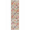 Selje 608 Multi Colour Transitional Bohemian Inspired Runner Rug - Rugs Of Beauty 