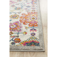 Selje 608 Multi Colour Transitional Bohemian Inspired Runner Rug - Rugs Of Beauty - 3
