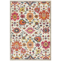 Selje 608 Multi Colour Transitional Bohemian Inspired Rug - Rugs Of Beauty