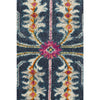 Selje 609 Navy Blue Pink Multi Colour Transitional Bohemian Inspired Rug - Rugs Of Beauty - 5