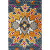 Selje 610 Blue Rust Pink Transitional Bohemian Inspired Round Rug - Rugs Of Beauty - 5