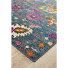 Selje 610 Blue Rust Pink Transitional Bohemian Inspired Rug - Rugs Of Beauty - 2