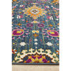 Selje 610 Blue Rust Pink Transitional Bohemian Inspired Rug - Rugs Of Beauty - 4