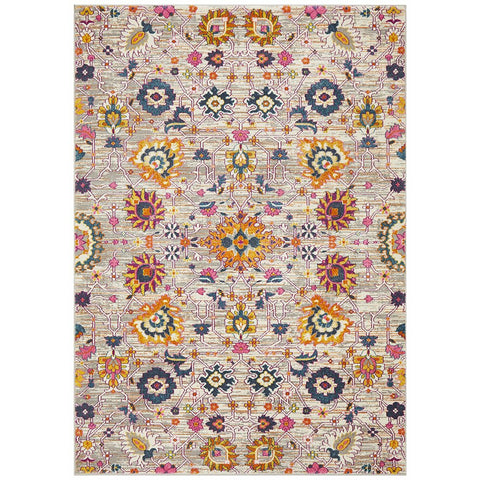 Selje 610 Multi Colour Abstract Transitional Bohemian Inspired Rug - Rugs Of Beauty
