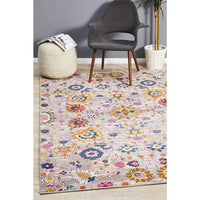 Selje 610 Multi Colour Abstract Transitional Bohemian Inspired Rug - Rugs Of Beauty - 1